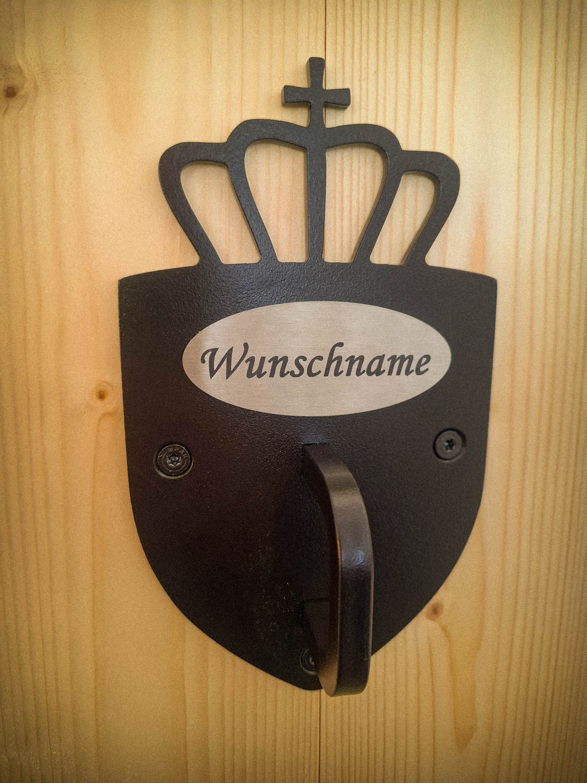 Festmacher "Royal" mit Edelstahlplakette – Bild 4