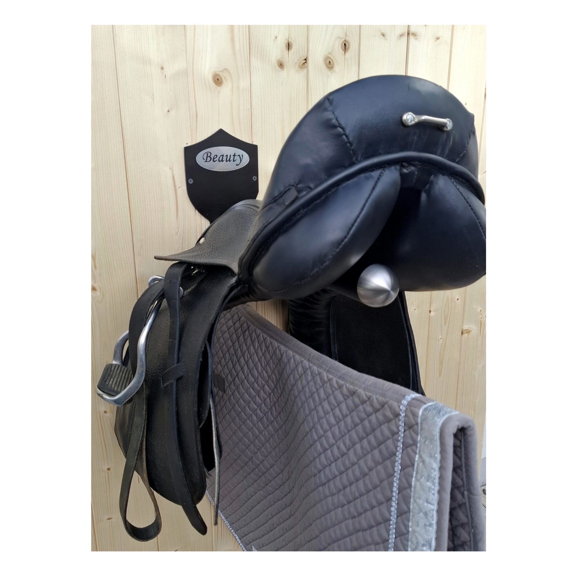 Sattelhalter | Metall | personalisiert