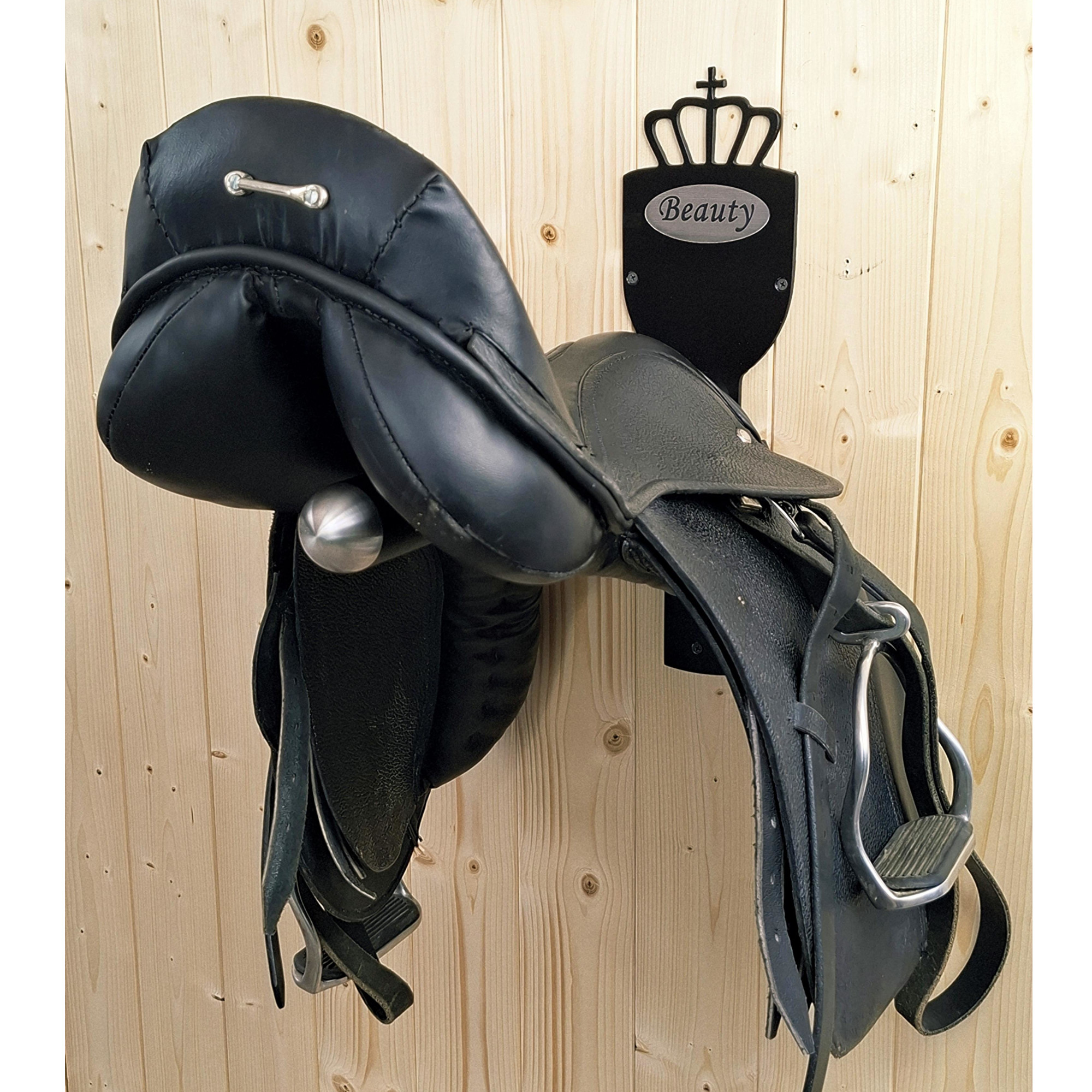 Sattelhalter „Royal“ mit Namensgravur – Bild 2