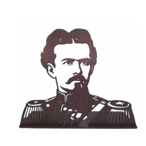 König Ludwig II. Holzfigur