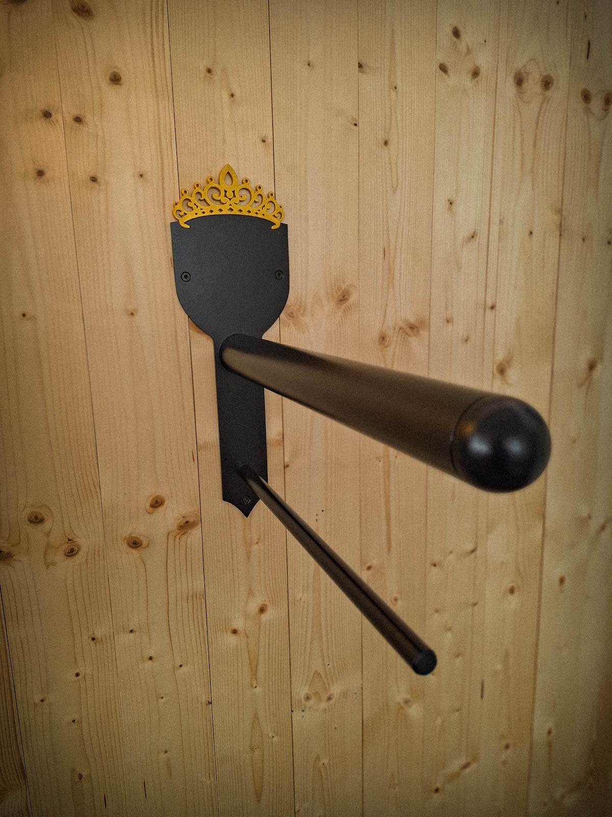 Sattelhalter aus Metall „Prinzessin“ – Bild 2