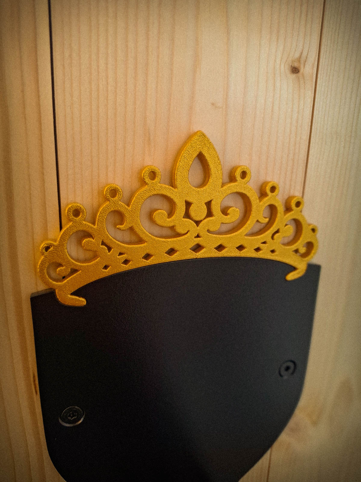 Sattelhalter aus Metall „Prinzessin“ – Bild 4